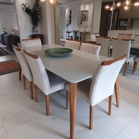 Apartamento para alugar com 150m², 3 quartos e 3 vagas Apartamento para alugar com 150m², 3 quartos e 3 vagasSala de Jantar