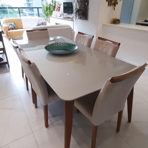 Apartamento para alugar com 150m², 3 quartos e 3 vagas Apartamento para alugar com 150m², 3 quartos e 3 vagasSala de Jantar