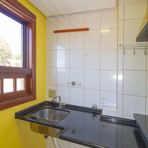 Apartamento à venda com 54m², 1 quarto e 1 vagaCozinha e Área de Serviço