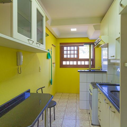 Apartamento à venda com 54m², 1 quarto e 1 vagaCozinha e Área de Serviço