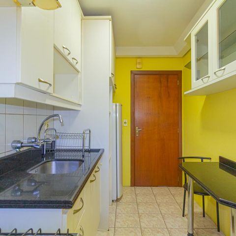 Apartamento à venda com 54m², 1 quarto e 1 vagaCozinha e Área de Serviço