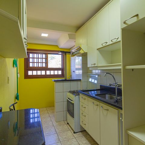 Apartamento à venda com 54m², 1 quarto e 1 vagaCozinha e Área de Serviço
