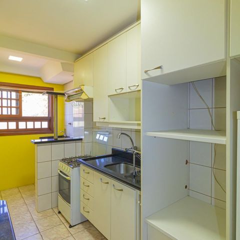 Apartamento à venda com 54m², 1 quarto e 1 vagaCozinha e Área de Serviço