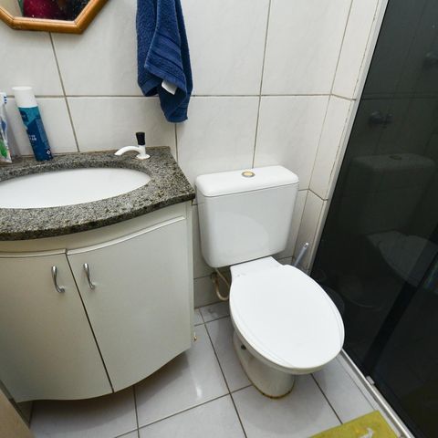 Apartamento à venda com 57m², 3 quartos e 1 vaga Apartamento à venda com 57m², 3 quartos e 1 vagaBanheiro suite