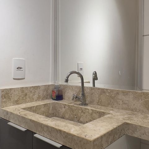 Apartamento à venda com 55m², 2 quartos e 1 vaga Apartamento à venda com 55m², 2 quartos e 1 vagaBanheiro da Suíte