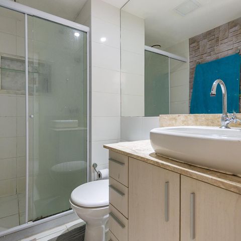 Apartamento à venda com 62m², 2 quartos e 1 vagaBanheiro
