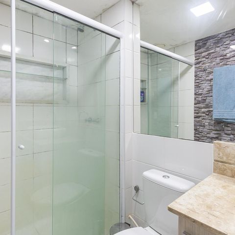 Apartamento à venda com 62m², 2 quartos e 1 vagaBanheiro da Suíte