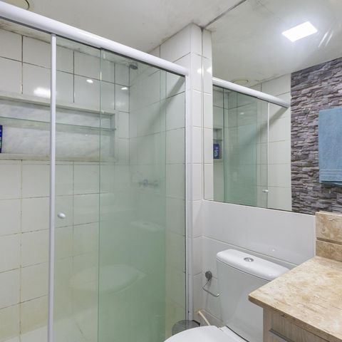 Apartamento à venda com 62m², 2 quartos e 1 vagaBanheiro da Suíte