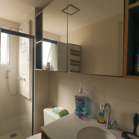 Apartamento à venda com 110m², 3 quartos e 3 vagas Apartamento à venda com 110m², 3 quartos e 3 vagasBanheiro da Suíte