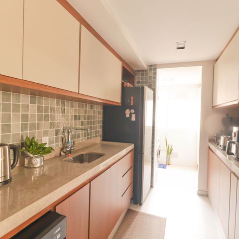 Apartamento à venda com 110m², 3 quartos e 3 vagas Apartamento à venda com 110m², 3 quartos e 3 vagasCozinha e Área de Serviço