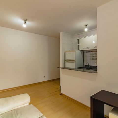 Apartamento à venda com 39m², 1 quarto e 1 vaga Apartamento à venda com 39m², 1 quarto e 1 vagaSala/Cozinha
