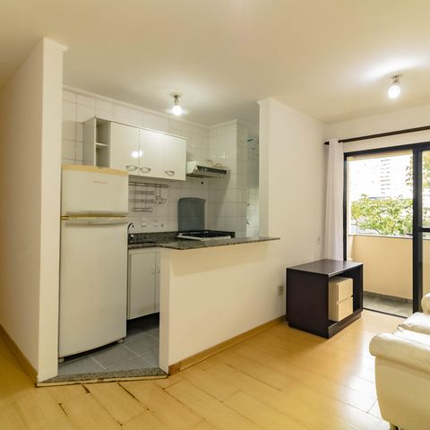 Apartamento à venda com 39m², 1 quarto e 1 vaga Apartamento à venda com 39m², 1 quarto e 1 vagaSala/Cozinha