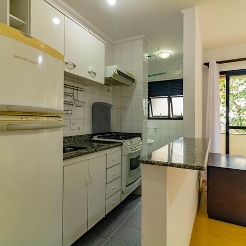 Apartamento à venda com 39m², 1 quarto e 1 vaga Apartamento à venda com 39m², 1 quarto e 1 vagaSala/Cozinha