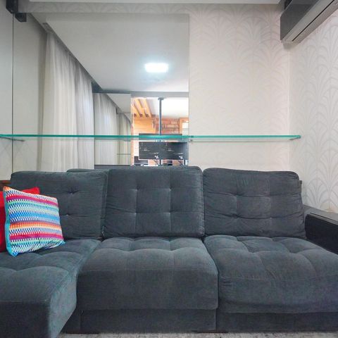 Apartamento à venda com 109m², 3 quartos e 2 vagas Apartamento à venda com 109m², 3 quartos e 2 vagasSala