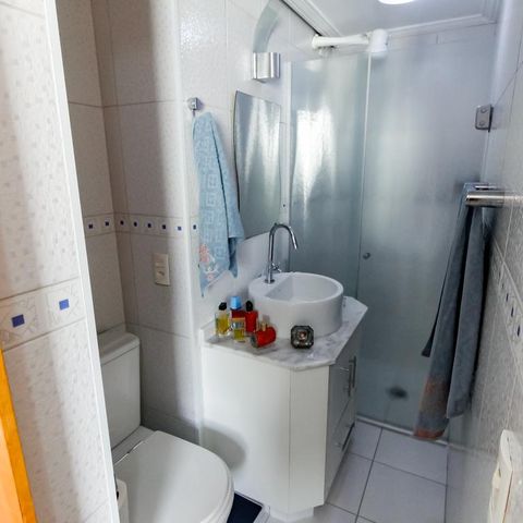 Apartamento para alugar com 134m², 2 quartos e 2 vagas Apartamento para alugar com 134m², 2 quartos e 2 vagasBanheiro da Suíte