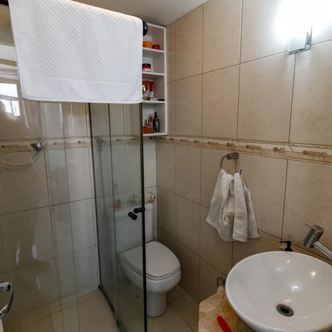 Apartamento para alugar com 134m², 2 quartos e 2 vagas Apartamento para alugar com 134m², 2 quartos e 2 vagasBanheiro