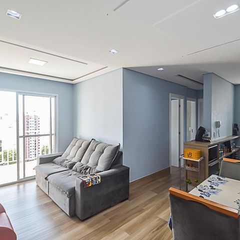 Apartamento à venda com 54m², 2 quartos e 1 vaga Apartamento à venda com 54m², 2 quartos e 1 vagaSala