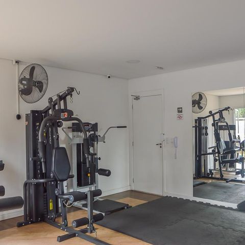 Apartamento à venda com 54m², 2 quartos e 1 vaga Apartamento à venda com 54m², 2 quartos e 1 vagaÁrea comum - Academia