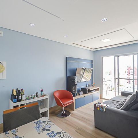 Apartamento à venda com 54m², 2 quartos e 1 vaga Apartamento à venda com 54m², 2 quartos e 1 vagaSala