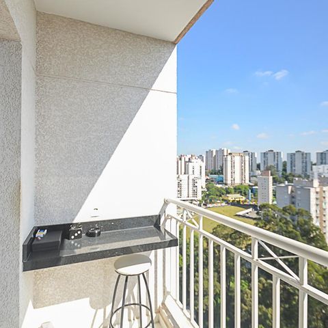 Apartamento à venda com 54m², 2 quartos e 1 vaga Apartamento à venda com 54m², 2 quartos e 1 vagaSacada