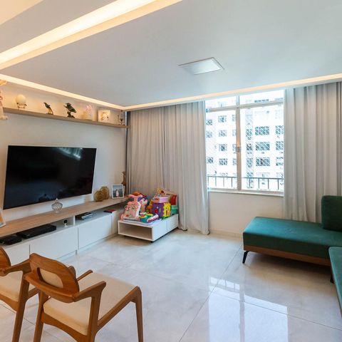 Apartamento à venda com 200m², 3 quartos e 1 vagaSala