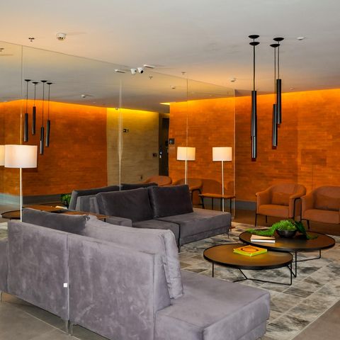 Apartamento à venda com 53m², 1 quarto e 1 vaga Apartamento à venda com 53m², 1 quarto e 1 vagaHall do predio