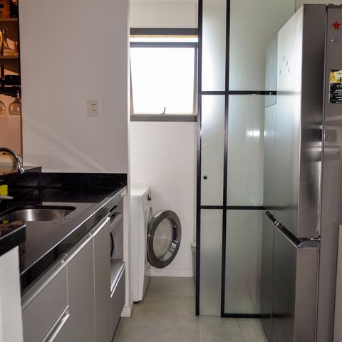 Apartamento à venda com 53m², 1 quarto e 1 vaga Apartamento à venda com 53m², 1 quarto e 1 vagaCozinha