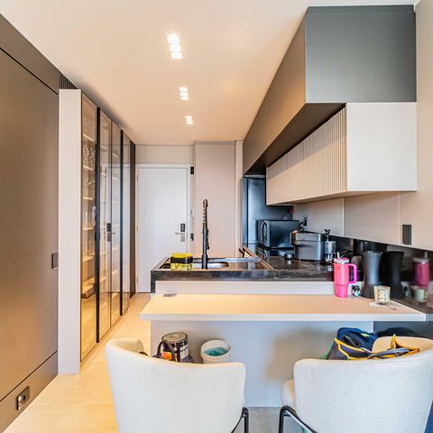 Apartamento à venda com 37m², 1 quarto e 1 vagaCozinha