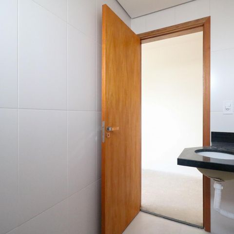 Apartamento à venda com 84m², 3 quartos e 2 vagasBanheiro da Suíte