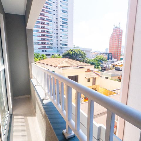 Studio à venda com 25m², 1 quarto e sem vaga Studio à venda com 25m², 1 quarto e sem vagaSacada