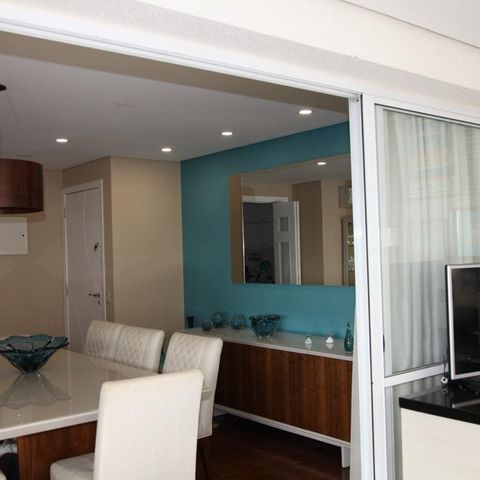 Apartamento à venda com 133m², 3 quartos e 2 vagas Apartamento à venda com 133m², 3 quartos e 2 vagasSala de Jantar