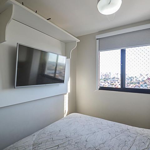 Apartamento à venda com 43m², 2 quartos e 1 vagaQuarto 1