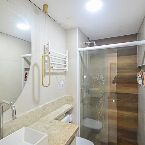 Apartamento à venda com 43m², 2 quartos e 1 vagaBanheiro