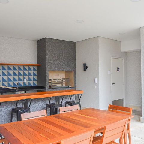 Apartamento à venda com 43m², 2 quartos e 1 vagaÁrea comum - Churrasqueira