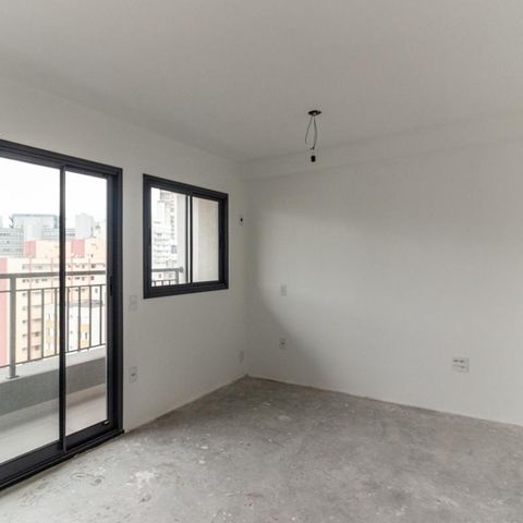 Studio à venda com 28m², 1 quarto e sem vaga Studio à venda com 28m², 1 quarto e sem vagaStudio