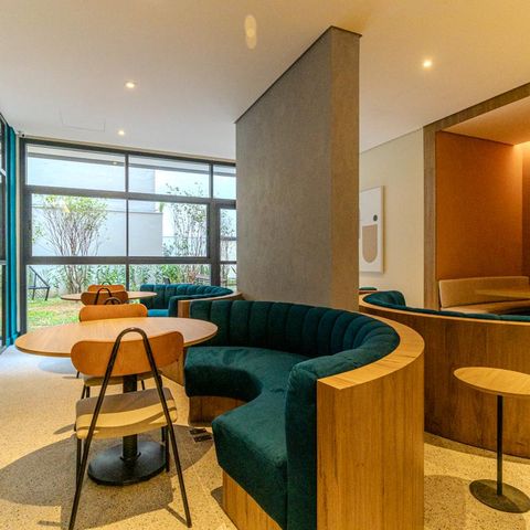 Studio à venda com 28m², 1 quarto e sem vagaCoworking