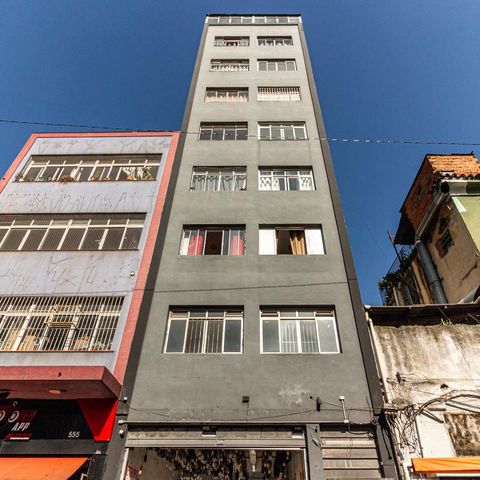Studio à venda com 32m², 1 quarto e sem vaga Studio à venda com 32m², 1 quarto e sem vagaFachada
