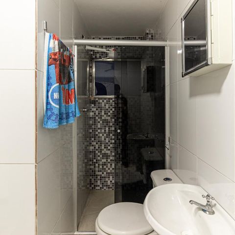 Studio à venda com 32m², 1 quarto e sem vaga Studio à venda com 32m², 1 quarto e sem vagaBanheiro