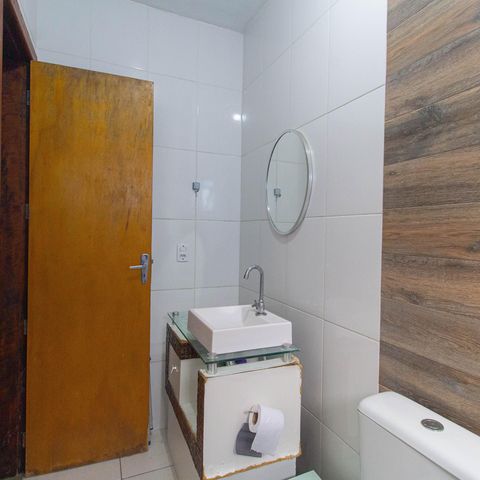 Casa à venda com 47m², 1 quarto e 1 vaga Casa à venda com 47m², 1 quarto e 1 vagaBanheiro