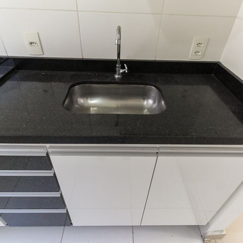 Apartamento à venda com 36m², 2 quartos e 1 vaga Apartamento à venda com 36m², 2 quartos e 1 vagaCozinha - Área de Serviço