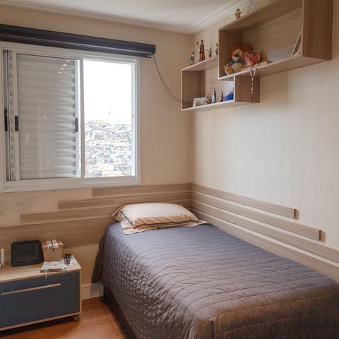 Apartamento à venda com 57m², 3 quartos e 1 vaga Apartamento à venda com 57m², 3 quartos e 1 vagaQuarto 3