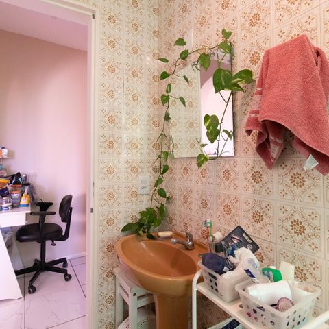 Apartamento à venda com 43m², 1 quarto e sem vaga Apartamento à venda com 43m², 1 quarto e sem vagaBanheiro