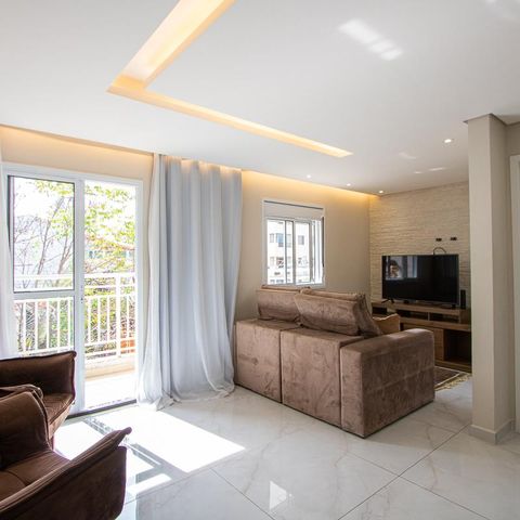 Apartamento à venda com 56m², 1 quarto e 1 vaga Apartamento à venda com 56m², 1 quarto e 1 vagaSala