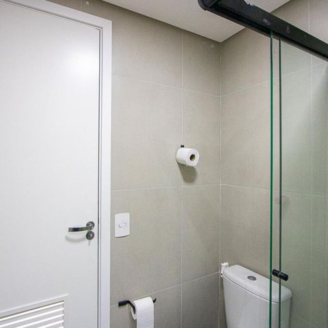 Apartamento à venda com 56m², 1 quarto e 1 vaga Apartamento à venda com 56m², 1 quarto e 1 vagaBanheiro