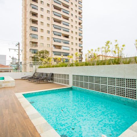 Apartamento à venda com 56m², 1 quarto e 1 vaga Apartamento à venda com 56m², 1 quarto e 1 vagaÁrea comum - Piscina