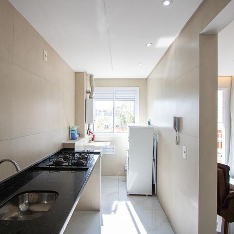Apartamento à venda com 56m², 1 quarto e 1 vaga Apartamento à venda com 56m², 1 quarto e 1 vagaCozinha/Área de serviço