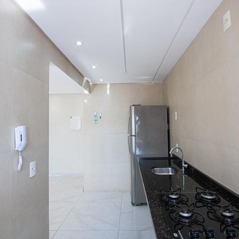 Apartamento à venda com 56m², 1 quarto e 1 vaga Apartamento à venda com 56m², 1 quarto e 1 vagaCozinha/Área de serviço
