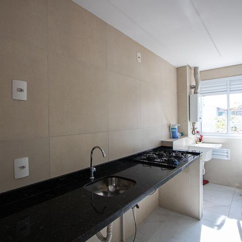 Apartamento à venda com 56m², 1 quarto e 1 vaga Apartamento à venda com 56m², 1 quarto e 1 vagaCozinha/Área de serviço