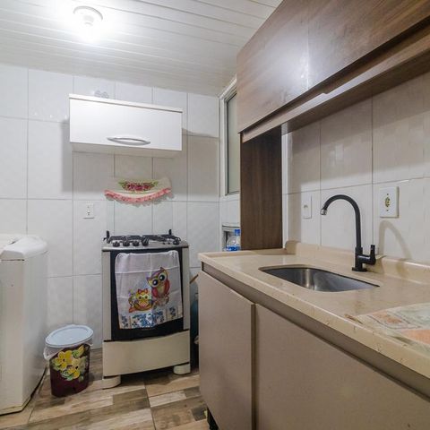 Apartamento à venda com 47m², 2 quartos e 1 vagaCozinha 