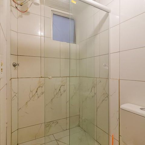 Apartamento à venda com 47m², 2 quartos e 1 vagaBanheiro Social